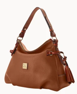 Dooney & Bourke The Pebble Grain Collection|Pebbled Leather<Pebble Grain Hobo Caramel