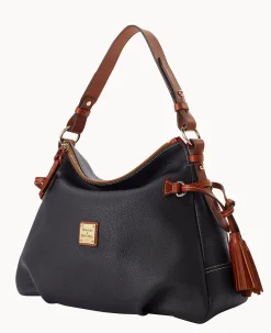 Dooney & Bourke The Pebble Grain Collection|Pebbled Leather<Pebble Grain Hobo Black