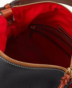 Dooney & Bourke The Pebble Grain Collection|Pebbled Leather<Pebble Grain Hobo Black