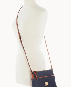 Dooney & Bourke Mini Bags|Shoulder Bags<Pebble Grain Katie Crossbody Midnight Blue