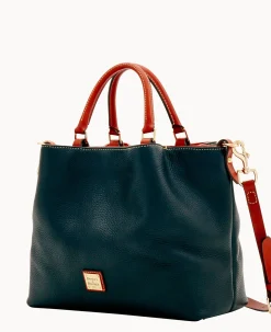 Dooney & Bourke The Pebble Grain Collection|Pebbled Leather<Pebble Grain Large Barlow Black