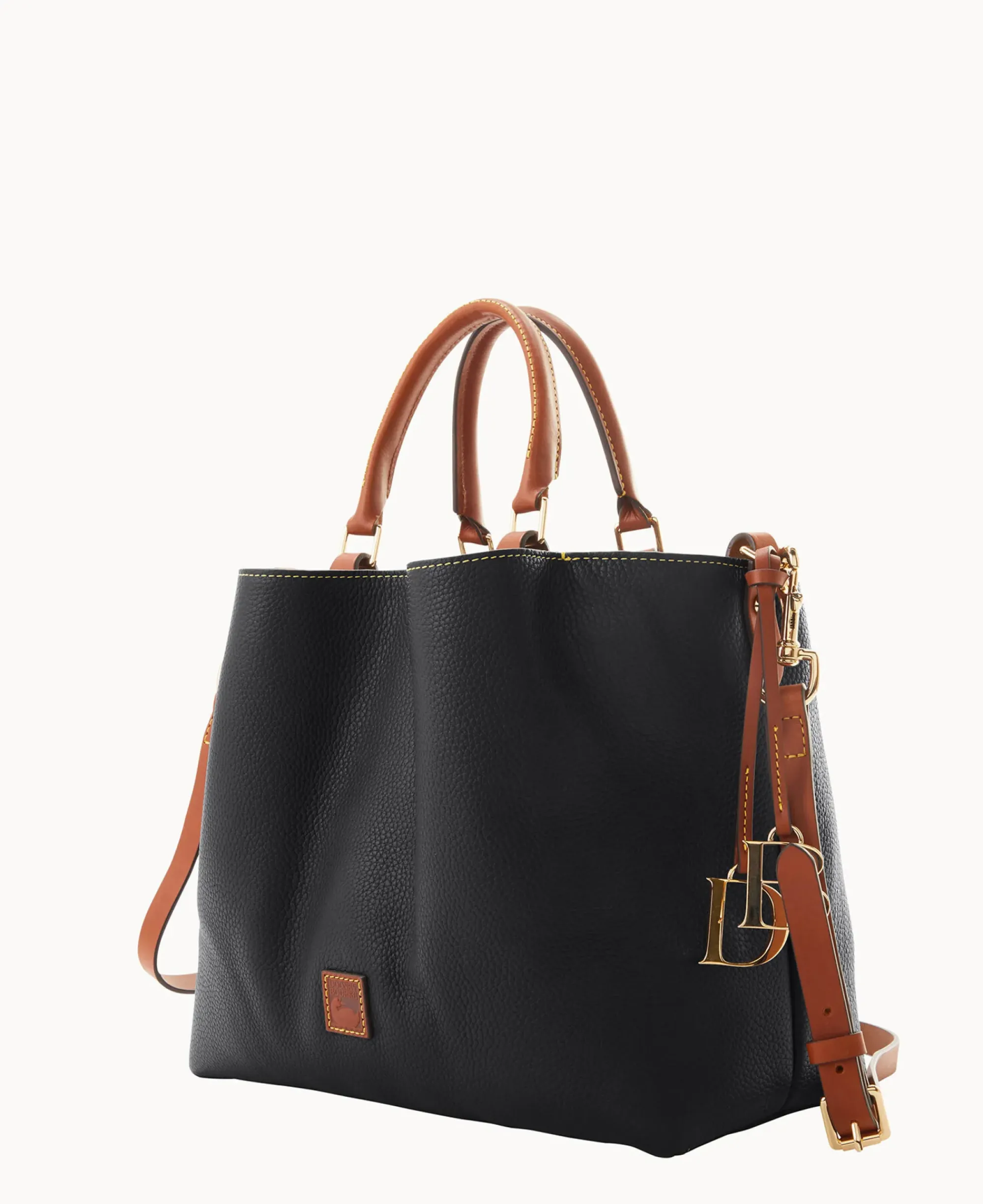 Dooney & Bourke The Pebble Grain Collection|Pebbled Leather<Pebble Grain Large Barlow Black