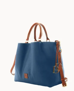 Dooney & Bourke The Pebble Grain Collection|Pebbled Leather<Pebble Grain Large Barlow Jeans