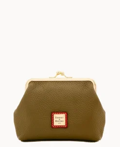 Dooney & Bourke The Pebble Grain Collection|Grab and Go<Pebble Grain Large Framed Purse Olive