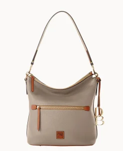 Dooney & Bourke The Pebble Grain Collection|Ready For the Getaway<Pebble Grain Large Sac Taupe