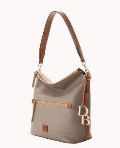 Dooney & Bourke The Pebble Grain Collection|Ready For the Getaway<Pebble Grain Large Sac Taupe