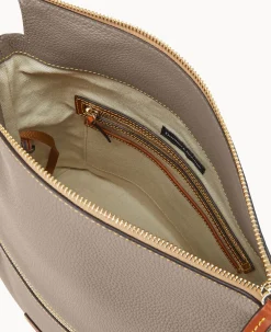Dooney & Bourke The Pebble Grain Collection|Ready For the Getaway<Pebble Grain Large Sac Taupe
