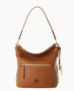 Dooney & Bourke The Pebble Grain Collection|Ready For the Getaway<Pebble Grain Large Sac Caramel