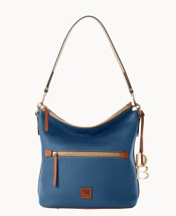 Dooney & Bourke The Pebble Grain Collection|Ready For the Getaway<Pebble Grain Large Sac Jeans