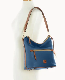 Dooney & Bourke The Pebble Grain Collection|Ready For the Getaway<Pebble Grain Large Sac Jeans