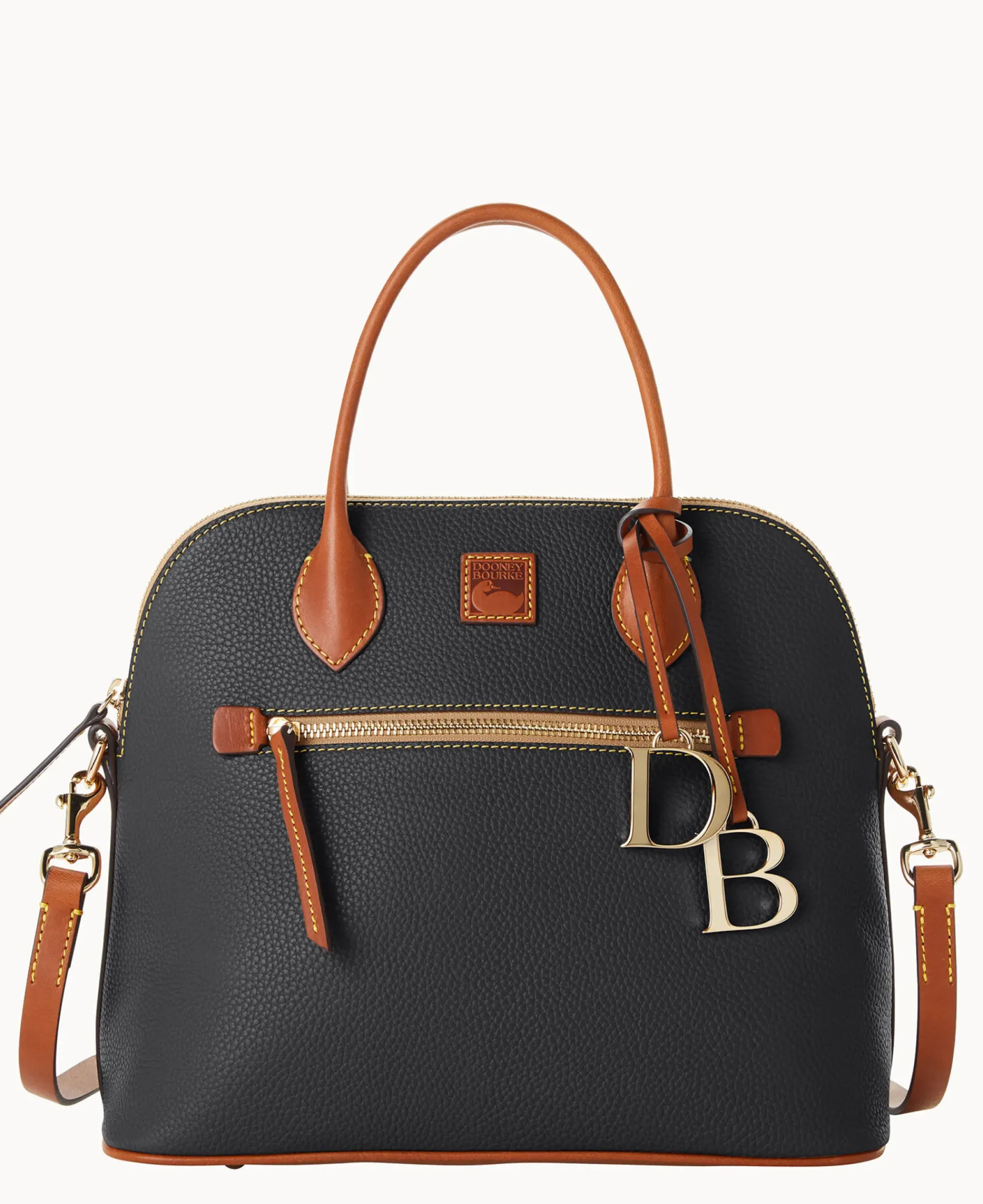 Dooney & Bourke The Pebble Grain Collection|Ready For the Getaway<Pebble Grain Large Sac Black