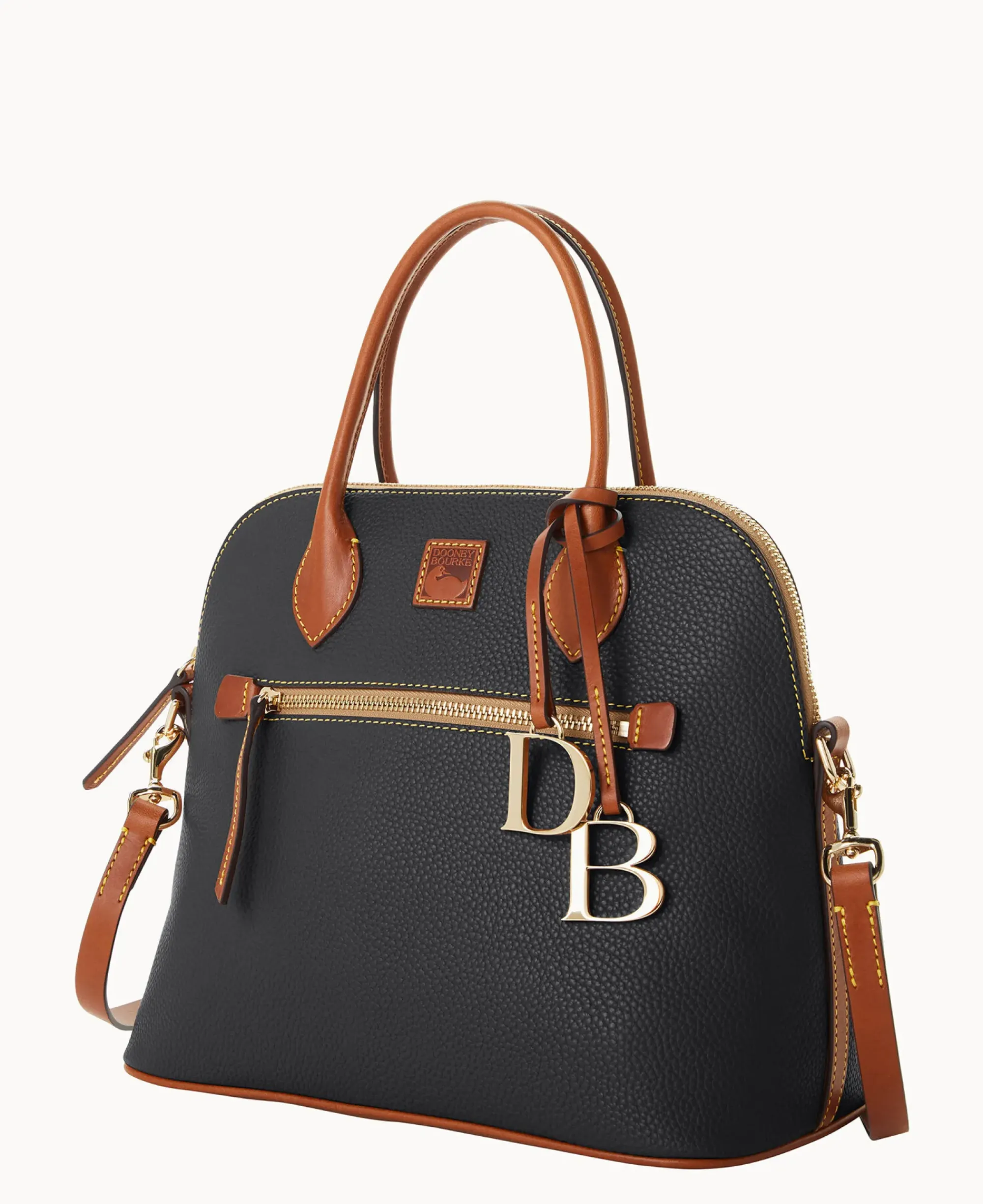 Dooney & Bourke The Pebble Grain Collection|Ready For the Getaway<Pebble Grain Large Sac Black