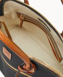 Dooney & Bourke The Pebble Grain Collection|Ready For the Getaway<Pebble Grain Large Sac Black