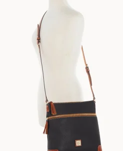 Dooney & Bourke The Pebble Grain Collection|Pebbled Leather<Pebble Grain Large Tassel Crossbody Black