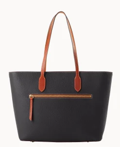 Dooney & Bourke The Pebble Grain Collection|Pebbled Leather<Pebble Grain Large Tote Black