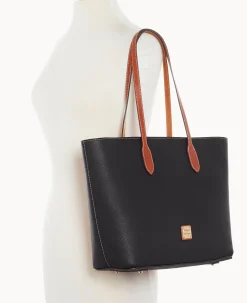 Dooney & Bourke The Pebble Grain Collection|Pebbled Leather<Pebble Grain Large Tote Black