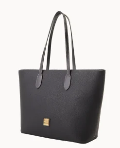 Dooney & Bourke The Pebble Grain Collection|Pebbled Leather<Pebble Grain Large Tote Black Black