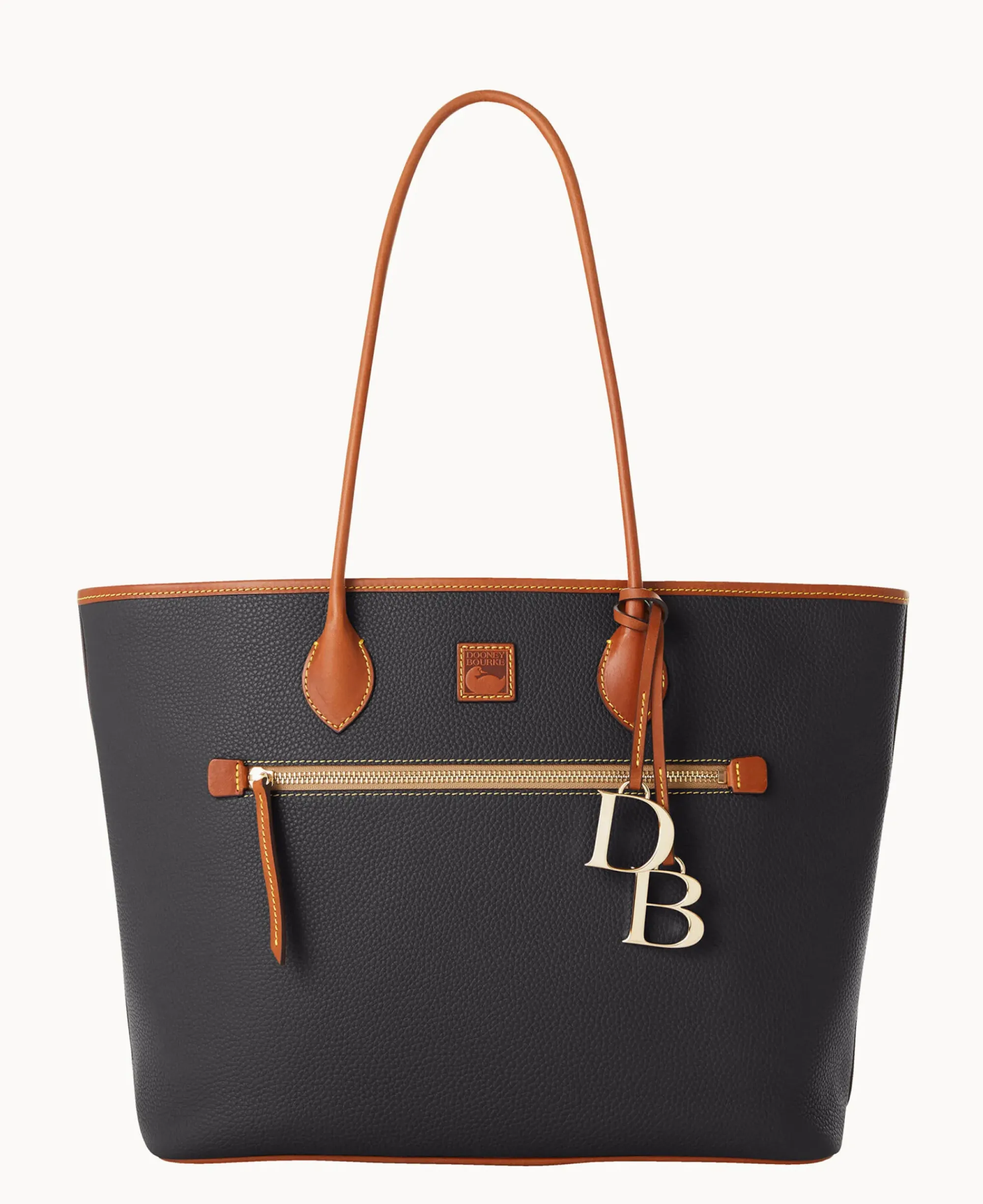 Dooney & Bourke The Pebble Grain Collection|Ready For the Getaway<Pebble Grain Large Tote Black