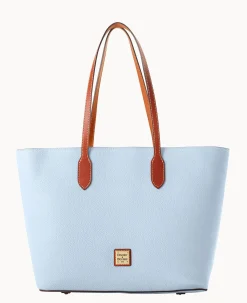 Dooney & Bourke The Pebble Grain Collection|Pebbled Leather<Pebble Grain Large Tote Glacier Blue