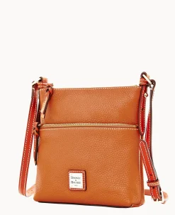 Dooney & Bourke The Pebble Grain Collection|Pebbled Leather<Pebble Grain Letter Carrier Caramel