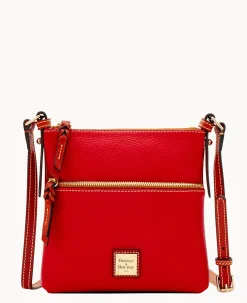 Dooney & Bourke The Pebble Grain Collection|Pebbled Leather<Pebble Grain Letter Carrier Red