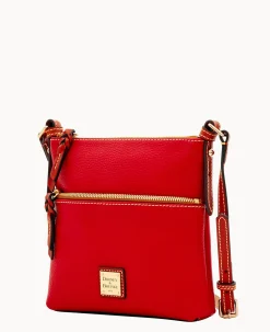 Dooney & Bourke The Pebble Grain Collection|Pebbled Leather<Pebble Grain Letter Carrier Red