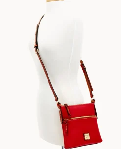 Dooney & Bourke The Pebble Grain Collection|Pebbled Leather<Pebble Grain Letter Carrier Red