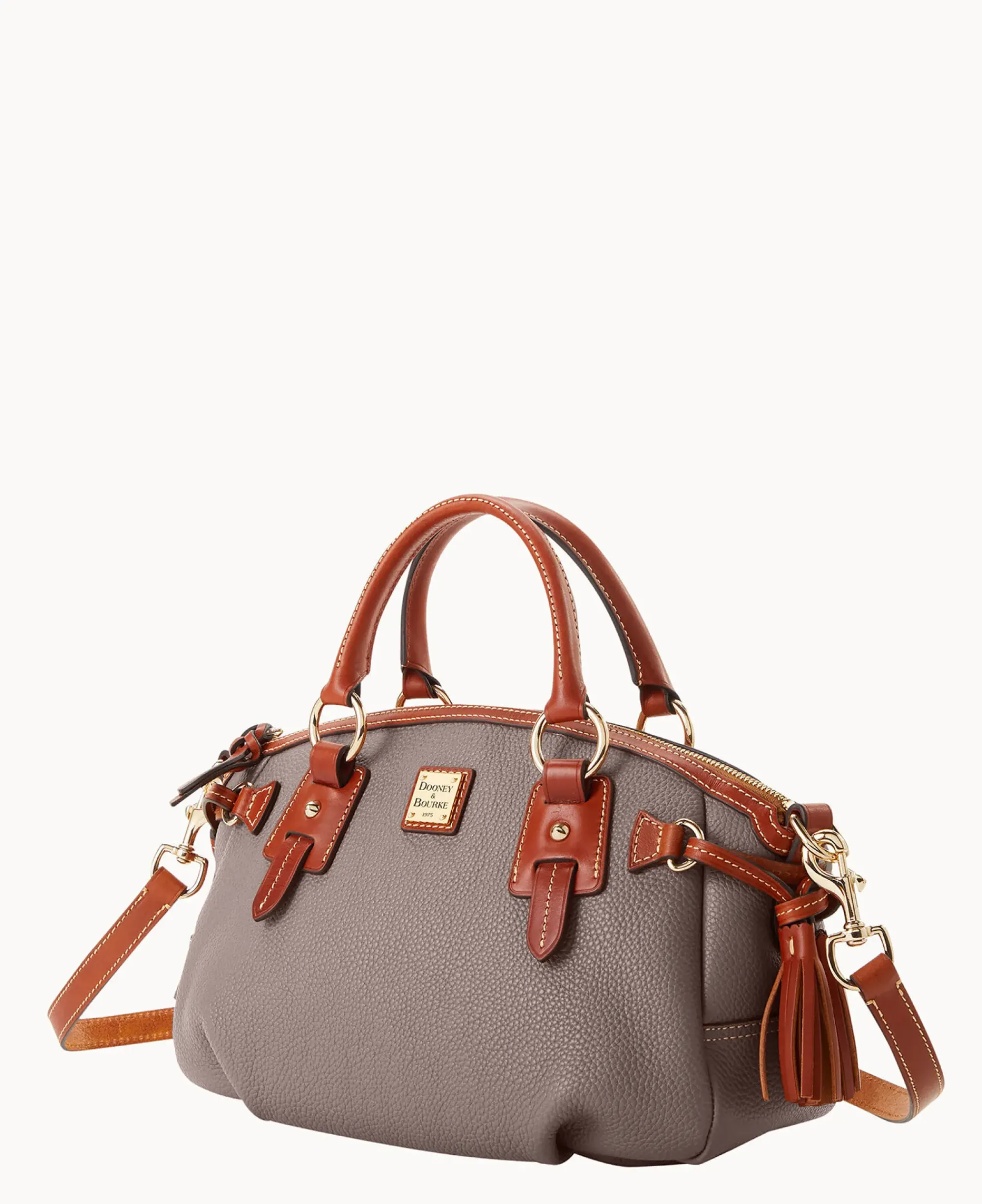Dooney & Bourke The Pebble Grain Collection|Pebbled Leather<Pebble Grain Medium Mail Satchel Elephant