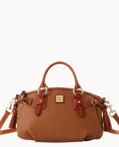 Dooney & Bourke The Pebble Grain Collection|Pebbled Leather<Pebble Grain Medium Mail Satchel Caramel