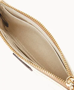 Dooney & Bourke The Pebble Grain Collection|Grab and Go<Pebble Grain Medium Wristlet Bone