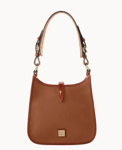 Dooney & Bourke The Pebble Grain Collection|Pebbled Leather<Pebble Grain Messenger Caramel