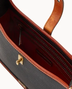 Dooney & Bourke The Pebble Grain Collection|Pebbled Leather<Pebble Grain Messenger Black
