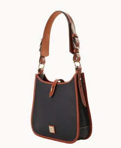 Dooney & Bourke The Pebble Grain Collection|Pebbled Leather<Pebble Grain Messenger Black