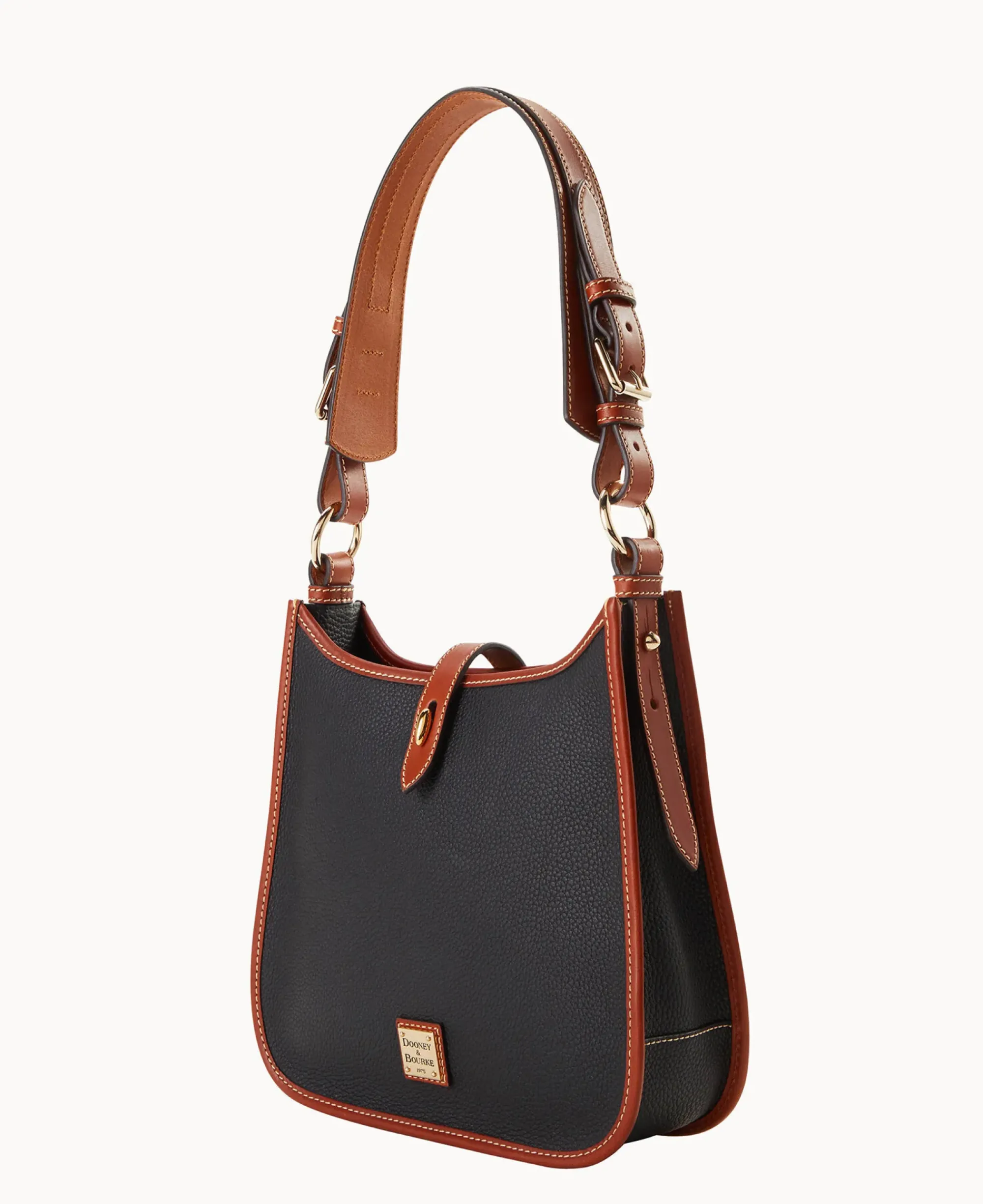Dooney & Bourke The Pebble Grain Collection|Pebbled Leather<Pebble Grain Messenger Black