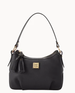 Dooney & Bourke The Pebble Grain Collection|Pebbled Leather<Pebble Grain Pouchette Black Black
