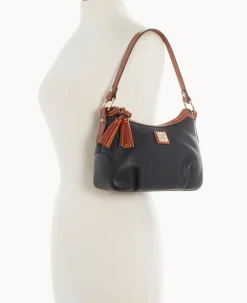 Dooney & Bourke The Pebble Grain Collection|Pebbled Leather<Pebble Grain Pouchette Black