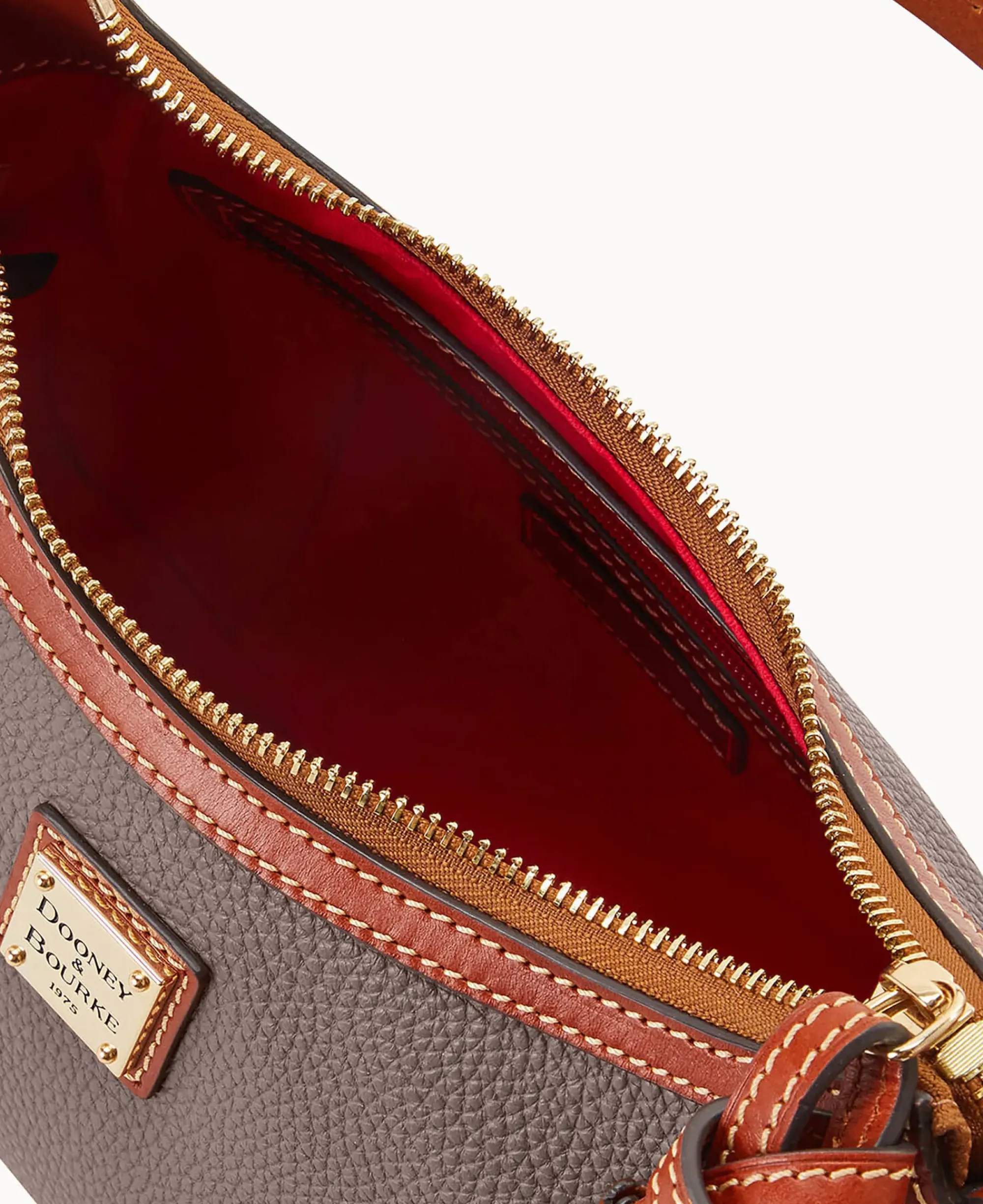 Dooney & Bourke The Pebble Grain Collection|Pebbled Leather<Pebble Grain Pouchette Elephant