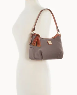 Dooney & Bourke The Pebble Grain Collection|Pebbled Leather<Pebble Grain Pouchette Elephant