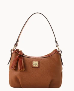 Dooney & Bourke The Pebble Grain Collection|Pebbled Leather<Pebble Grain Pouchette Caramel
