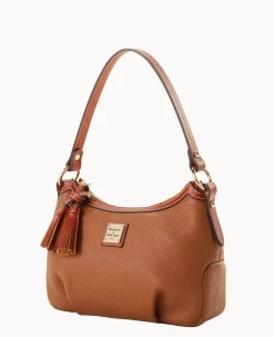 Dooney & Bourke The Pebble Grain Collection|Pebbled Leather<Pebble Grain Pouchette Caramel