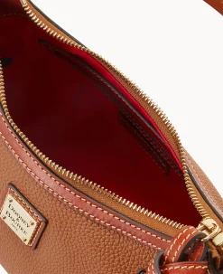Dooney & Bourke The Pebble Grain Collection|Pebbled Leather<Pebble Grain Pouchette Caramel
