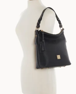 Dooney & Bourke The Pebble Grain Collection|Pebbled Leather<Pebble Grain Randy Black Black