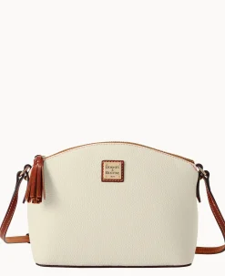 Dooney & Bourke The Pebble Grain Collection|Pebbled Leather<Pebble Grain Robin Crossbody Bone