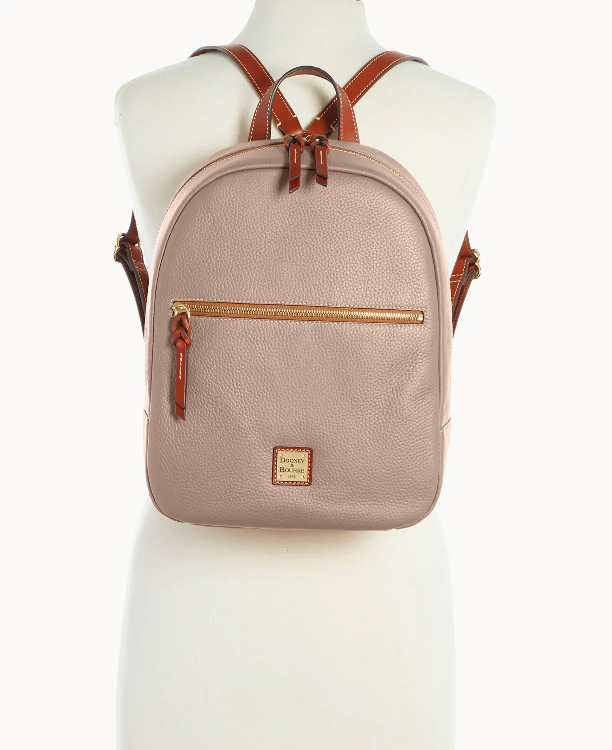 Dooney & Bourke The Pebble Grain Collection|Pebbled Leather<Pebble Grain Ronnie Backpack Taupe