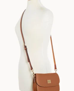 Dooney & Bourke The Pebble Grain Collection|Pebbled Leather<Pebble Grain Saddle Bag Caramel