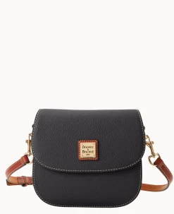 Dooney & Bourke The Pebble Grain Collection|Pebbled Leather<Pebble Grain Saddle Bag Black