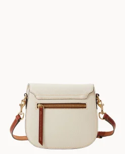 Dooney & Bourke The Pebble Grain Collection|Pebbled Leather<Pebble Grain Saddle Bag White