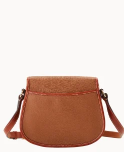 Dooney & Bourke The Pebble Grain Collection|Pebbled Leather<Pebble Grain Saddle Bag Caramel