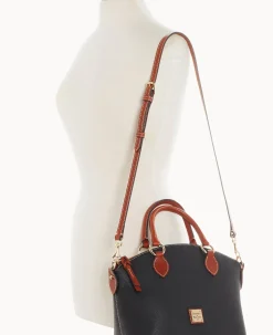 Dooney & Bourke The Pebble Grain Collection|Pebbled Leather<Pebble Grain Satchel Black