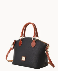 Dooney & Bourke The Pebble Grain Collection|Pebbled Leather<Pebble Grain Satchel Black